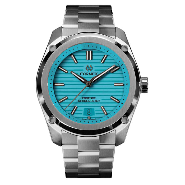 Formex Essence 39mm Swiss Splash Automatic Chronometer with Baby Blue Dial #0333-1-6637-100