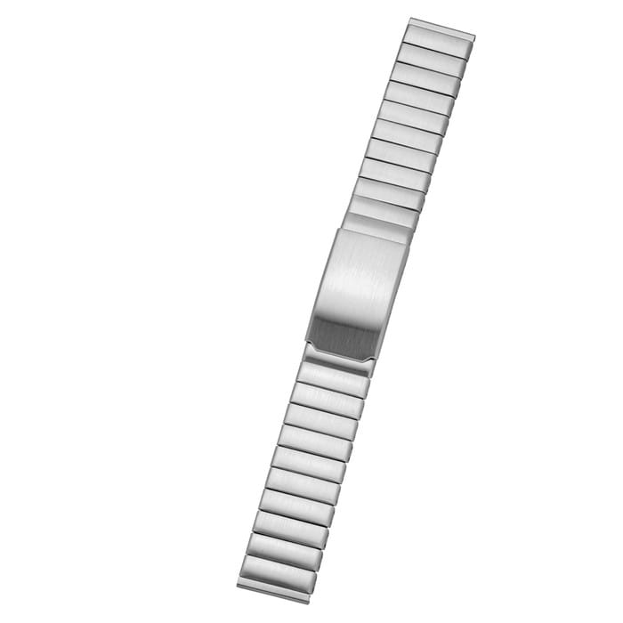 Vollmer 20mm Brushed Stainless Steel Link Bracelet #05001H7