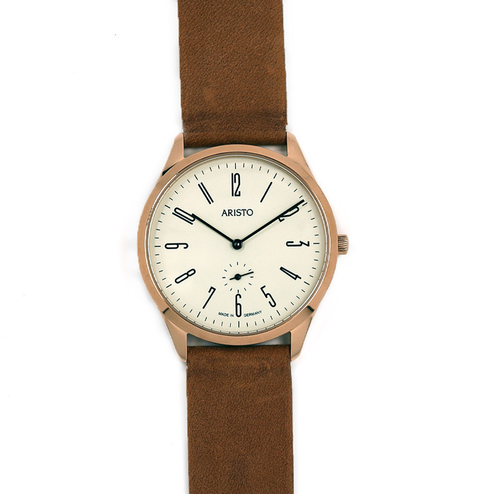 Aristo Bauhaus Dress Watch with Small Seconds #0H20 zoom