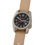 Bertucci A-1S Super Field Watch with Defender Khaki Nylon Strap #10601