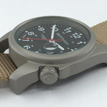 Bertucci A-1S Super Field Watch with Defender Khaki Nylon Strap #10601