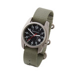 Bertucci A-1S Super Field Watch with Defender Drab Nylon Strap #10602