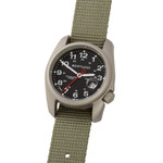 Bertucci A-1S Super Field Watch with Defender Drab Nylon Strap #10602