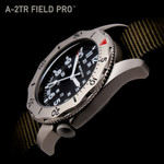 Bertucci A-2TR Field Pro Black Dial with Olive Nylon Strap #12115