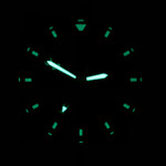 Bertucci A-2TR Field Pro Black Dial Watch with Orange Nylon Strap #12145