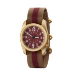 Bertucci A-2A Golden Field Watch with Legion Red Dial #16307