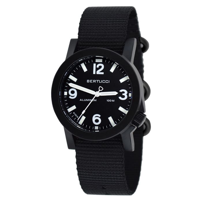 Bertucci Experior Anodized Aluminum Unibody Watch with Nylon Strap #16500