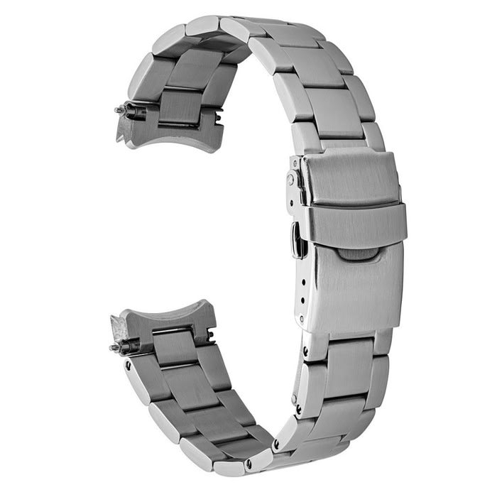 Islander 21mm Brushed Solid-Link Watch Bracelet for Seiko 41.4mm Speedtimer #BRAC-110