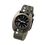 Bertucci D-3T Retroform Epic Field Watch with Black Dial and Tridura Strap #17022