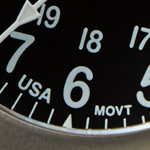 Bertucci D-3T Retroform Epic Field Watch with Black Dial and Tridura Strap #17022