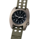 Bertucci D-3T Retroform Epic Field Watch with Black Dial and Tridura Strap #17022