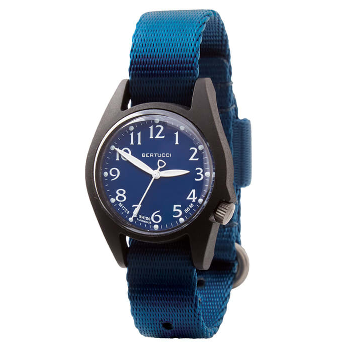 Bertucci M-2RA Women's Field Watch with Cobalt Blue Dial #18511