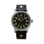 Aristo 38.5mm Swiss Automatic Aviator Watch with Sapphire Crystal #3H15N