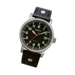 Aristo 38.5mm Swiss Automatic Aviator Watch with Sapphire Crystal #3H15N