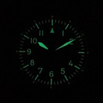 Aristo 38.5mm Swiss Automatic Aviator Watch with Sapphire Crystal #3H15N