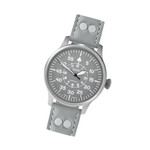 Aristo Swiss Automatic Pilot Watch with Grey B-Dial #3H231