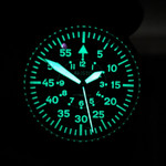 Aristo Swiss Automatic Pilot Watch with Grey B-Dial #3H231