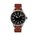 Aristo Swiss Automatic Pilot Watch with Black A-Dial #3H232