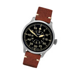 Aristo Swiss Automatic Pilot Watch with Black B-Dial #3H233