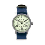Aristo 38.5mm Swiss Automatic Full Lume Aviator Watch #3H239