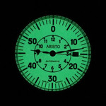 Aristo 38.5mm Swiss Automatic Full Lume Aviator Watch #3H239