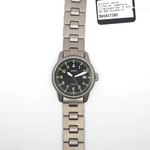 Aristo 40mm Titanium Swiss Automatic Aviator Watch #5H101TIBI