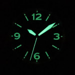 Aristo 40mm Titanium Swiss Automatic Aviator Watch #5H67TIBI