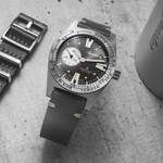 Aquastar Deepstar II Dive Watch with Steel Grey Dial #AS-776033