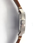 Aristo Vintage Flieger with Swiss Automatic Movement and Black Dial #7H117 crown