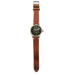 Aristo Vintage Flieger with Swiss Automatic Movement and Black Dial #7H117 full