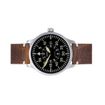 Aristo Vintage Flieger with Swiss Automatic Movement and Black Dial #7H117 side