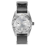 Aquastar Deepstar II Dive Watch with Vintage Silver Dial #AS-811772