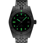 Aquastar Model 60 Re-Edition Dive Watch Combo Package #AS-835778