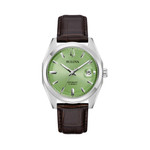 Bulova Surveyor Automatic Watch with Pistachio Green Dial #96B427