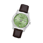 Bulova Surveyor Automatic Watch with Pistachio Green Dial #96B427
