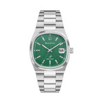 Bulova Super Seville Day-Date with Green Dial #96B439