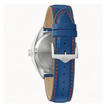 Bulova Jet Star Limited Edition Watch with Precisionist Movement and Silver Dial #96K112