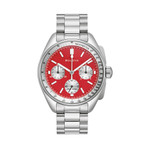Bulova Lunar Pilot Chronograph with Red Dial #96K115