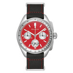 Bulova Lunar Pilot Chronograph with Red Dial #96K115