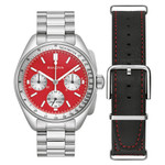 Bulova Lunar Pilot Chronograph with Red Dial #96K115