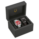 Bulova Lunar Pilot Chronograph with Red Dial #96K115