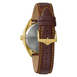 Bulova Jet Star Watch with Precisionist Movement and Gold Dial #97B214