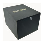 Bulova Jet Star Watch with Precisionist Movement and Gold Dial #97B214