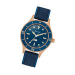 Bulova MIL SHIPS 41mm Automatic Bronze Watch with Big Dome Sapphire Crystal #98A325