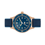 Bulova MIL SHIPS 41mm Automatic Bronze Watch with Big Dome Sapphire Crystal #98A325
