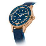 Bulova MIL SHIPS 41mm Automatic Bronze Watch with Big Dome Sapphire Crystal #98A325