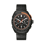 Bulova Racer Chronograph with Black Dial and Orange Accents #98B428