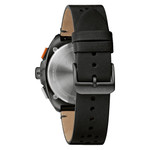 Bulova Racer Chronograph with Black Dial and Orange Accents #98B428