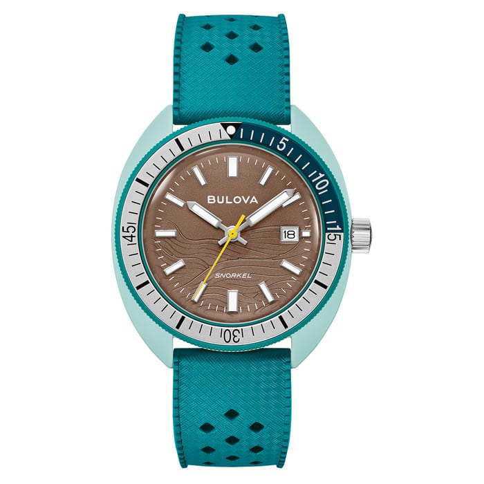 Bulova Snorkel Hybrid Ceramic Sea Turtle Watch #98B446