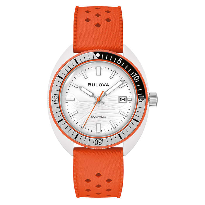 Bulova Snorkel Hybrid Ceramic Clownfish Watch #98B448